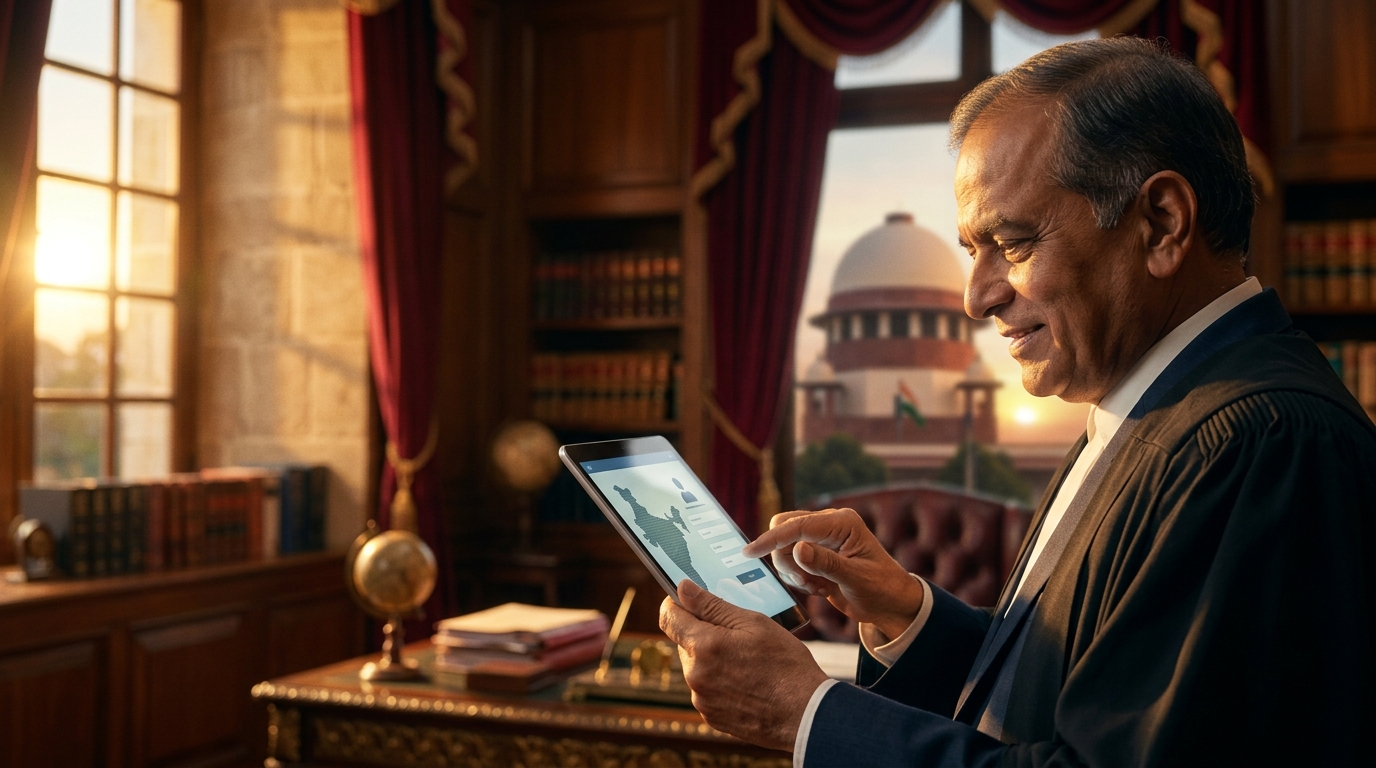 CJI Surya Kant Completes Self‑Enumeration for Phase I of Census 2027 – Boost to Digital Census Initiative
