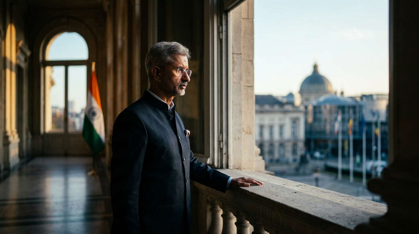 बाहरी मामलों के मंत्री S. Jaishankar की ब्रुसेल्स यात्रा, भारत‑EU FTA को सुदृढ़ करने और Iran‑U.S. ऊर्जा प्रभाव को संबोधित करने के लिए