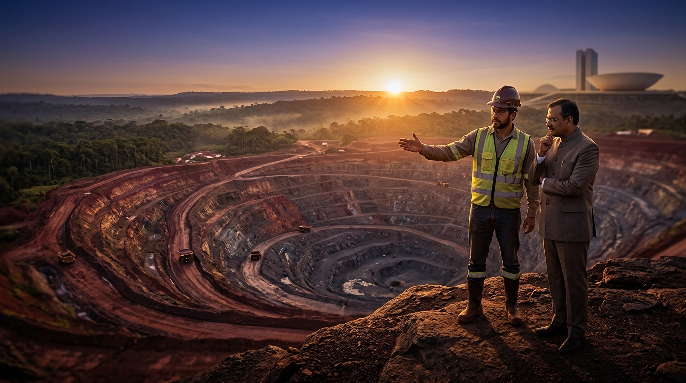 What does the India-Brazil critical minerals MoU mean for the two countries?